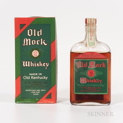 Old Mork 17 Years Old 1916, 1 pint bottle (oc) Spirits cannot be shipped. Please see http://bit.ly/sk-spirits for more info. 