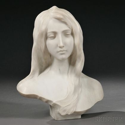 Sold at auction Guglielmo Pugi (Italian, act. 1870-1915) Carrara Marble ...