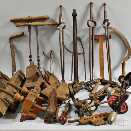 Collection of Woodworking Tools