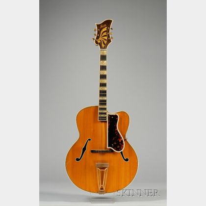 Swedish Guitar, AB Herman Carlson Levin, Goteborg, c. 1949, Model Deluxe