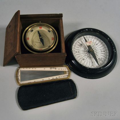 Two Compasses and a "Micro-line Counter,"