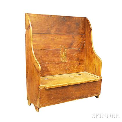 Country Pine Settle