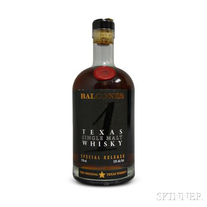 Balcones 1 Texas Single Malt Whisky, 1 750ml bottle 