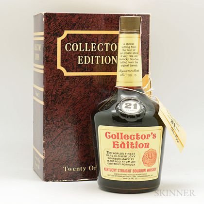 Collectors Edition 21 Years Old, 1 750ml bottle (oc) 