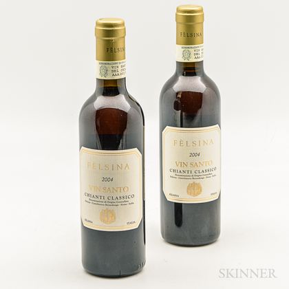 Felsina Berardenga Vin Santo del Chianti Classico 2004, 2 375ml bottles 
