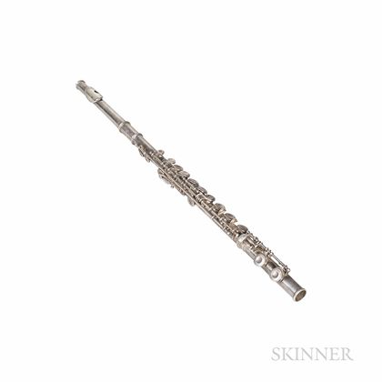 Sterling Silver Flute, H. Bettoney, Boston, c. 1940