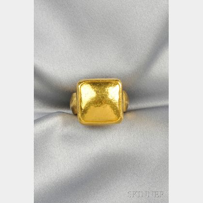 High-karat Gold "Amulet" Ring, Gurhan