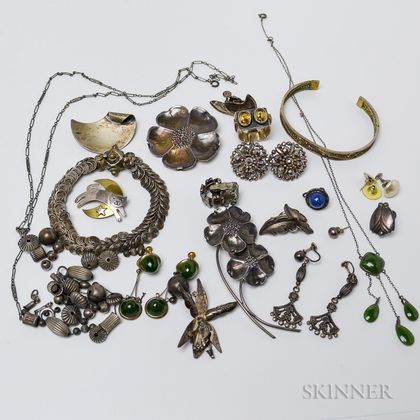 Group of Silver Jewelry