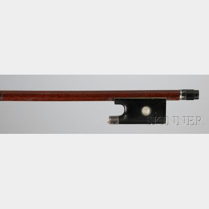 Silver-mounted Violin Bow, Ludwig Bausch Workshop