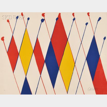 Alexander Calder (American, 1898-1976) Un drôle de poisson