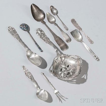 Group of Assorted Silver Flatware