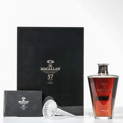 Macallan in Lalique 57 Years Old, 1 750ml bottle (pc) 