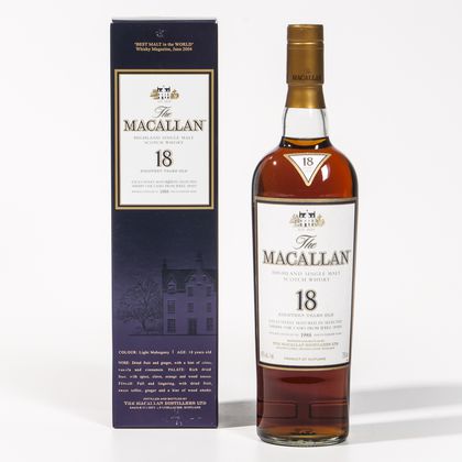 Macallan 18 Years Old, 1 750ml bottle (oc) 
