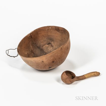 Gourd Bowl and Scoop