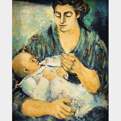 Elkanan E. Frydman (Argentinian, 1929-1997) Maternity