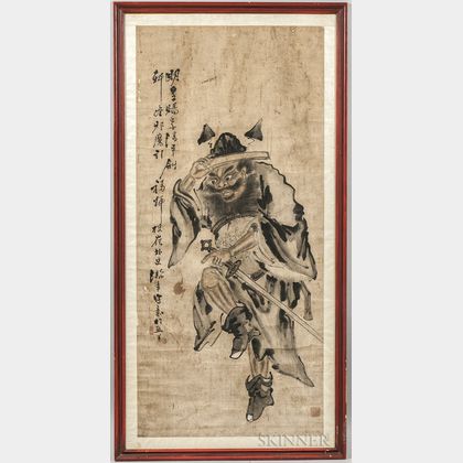 Painting Depicting Shoki, the Demon Queller