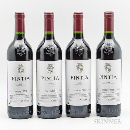 Bodegas Pintia 2004, 4 bottles 