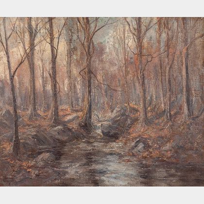 Hal Robinson (American, 1867-1933) Autumn Wood