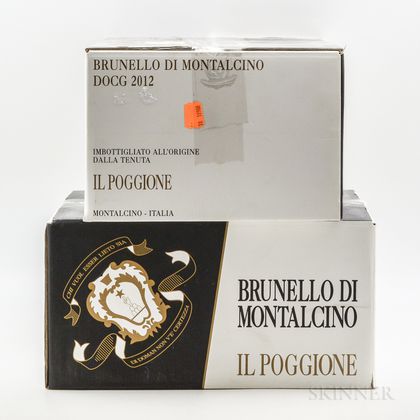 Il Poggione Brunello di Montalcino 2012, 12 bottles (2 x oc) 