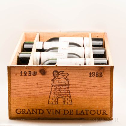 Chateau Latour 1983, 12 bottles (owc) 