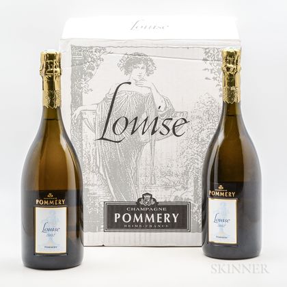 Pommery Champagne Cuvee Louise 2002, 6 bottles (oc) 