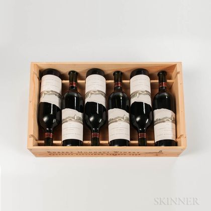 Robert Mondavi Cabernet Sauvignon Reserve 1996, 6 bottles (owc) 