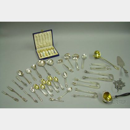 Group of Silver Flatware and Miscellaneous Articles