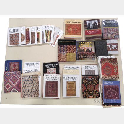 Sixty-five Oriental Rug Review Magazines