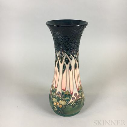 Modern Moorcroft Pottery Cluny Vase