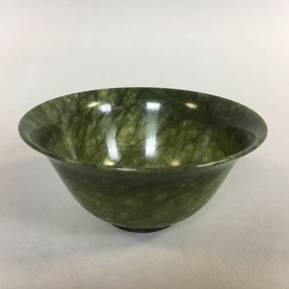 Spinach Green Hardstone Bowl