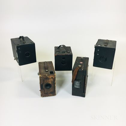 Kodak Premo No. 9 and Four Other Cameras