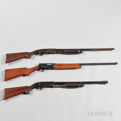 Three Single-barrel Shotguns