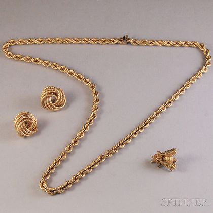 Small Group of 14kt Gold Jewelry