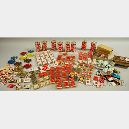 Lot of Coca-Cola Matches, Matchbooks, and Lighters. 