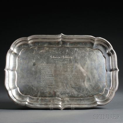 Reed and Barton Windsor Pattern Sterling Silver Tray