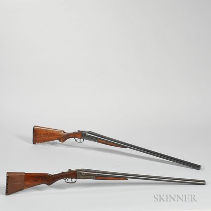 Two Double-barrel Shotguns