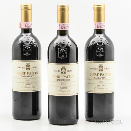 Sori Paitin Barbaresco Pasquero Elia 1999, 3 bottles 