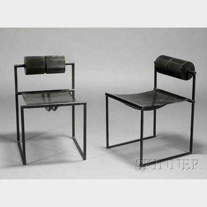 Two Mario Botta Seconda Chairs
