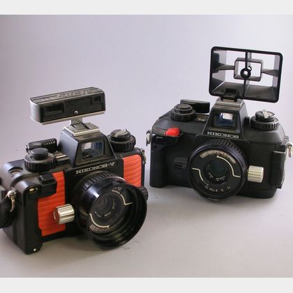 Two Nikonos Underwater Cameras