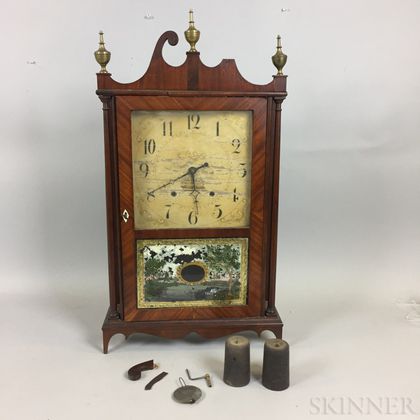 Eli Terry & Sons Pillar and Scroll Clock