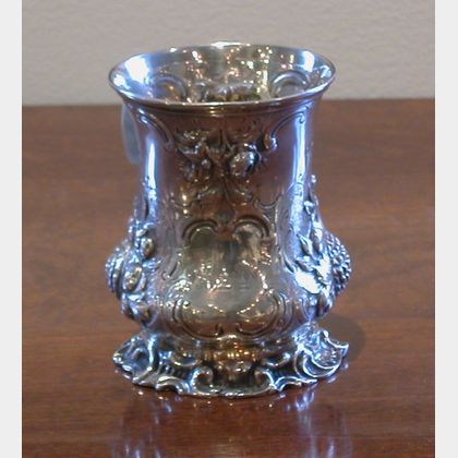 British Victorian Silver Kiddush Cup
