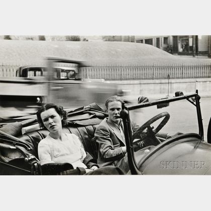 Walker Evans (American, 1903-1975) Main Street, Ossining, New York