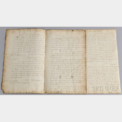 Copy of 1797 British Naval Correspondence