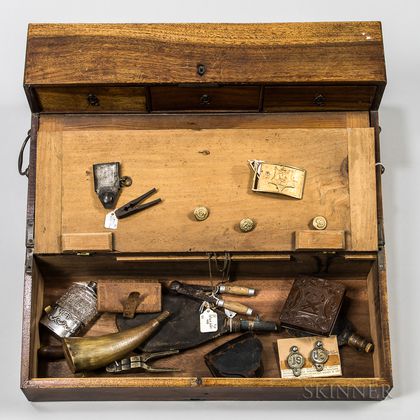 Civil War-era Field Desk and Contents
