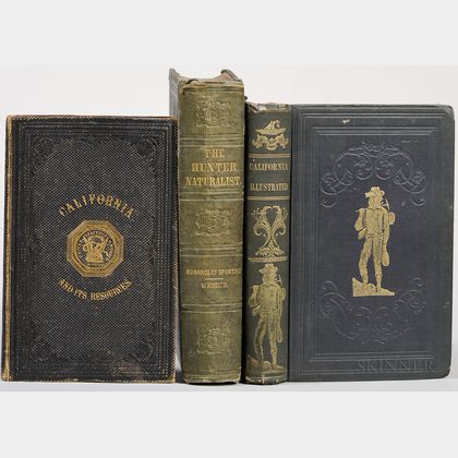 California, Three 19th Century Titles.