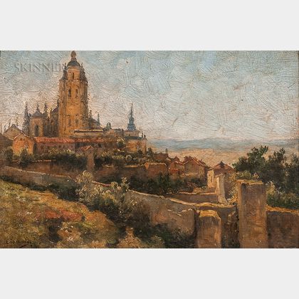 Attributed to Enrique Casanovas Roy (Spanish, 1882-1948) Segovia