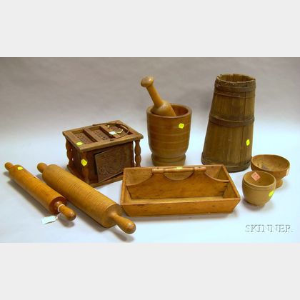 Group of Assorted Woodenware