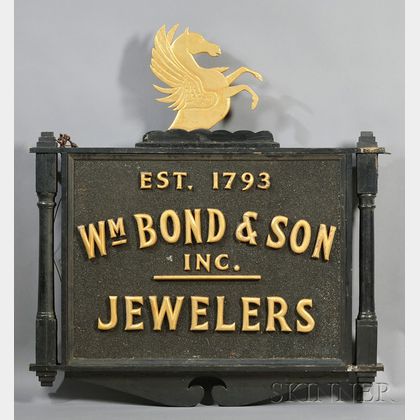 The Shop Sign of William Bond & Son, Inc.
