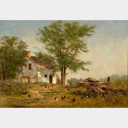 Newbold Hough Trotter (American, 1827-1898) The Humble Home