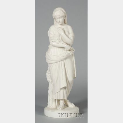 Large Copeland Parian Figure of Ruth